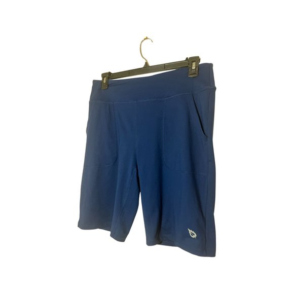 BALEAF Women's 10" Bermuda Shorts Long Athletic Workout Knee Length High Waisted - Picture 5 of 7